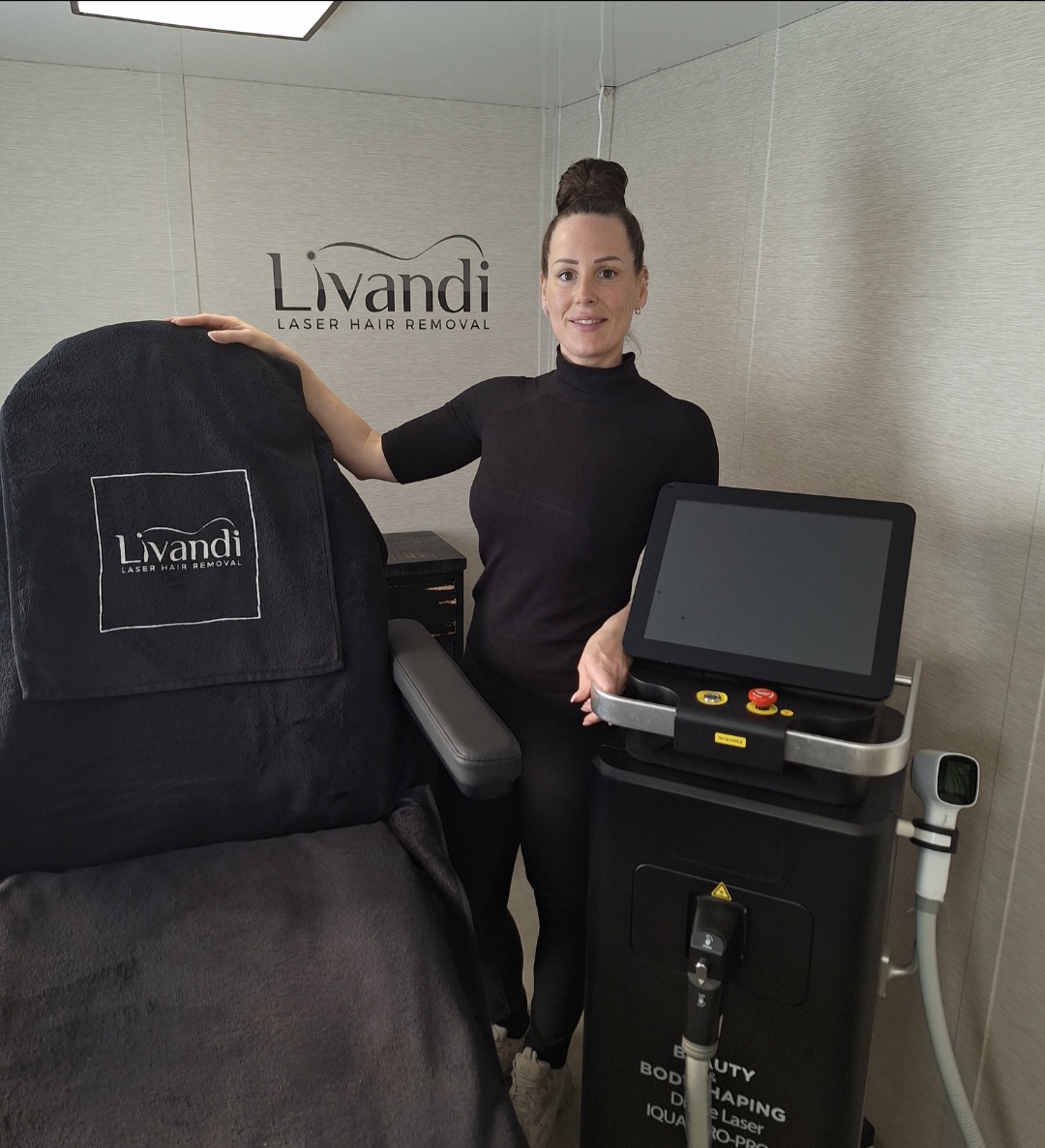 Linda van Diepen, eigenaresse van Livandi Laser Hair Removal